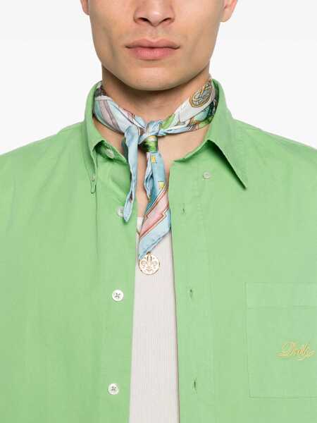 Camasi DRLE DE MONSIEUR Drle De Monsieur Shirts GREEN Barbati (BM 17273952) 5