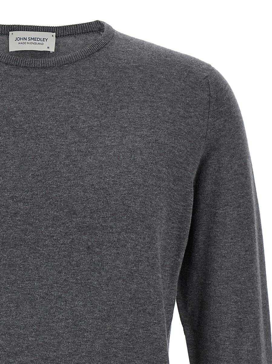 Pulovere John Smedley John Smedley Hatfield Sweater GRAY Barbati (BM 17274081) 3
