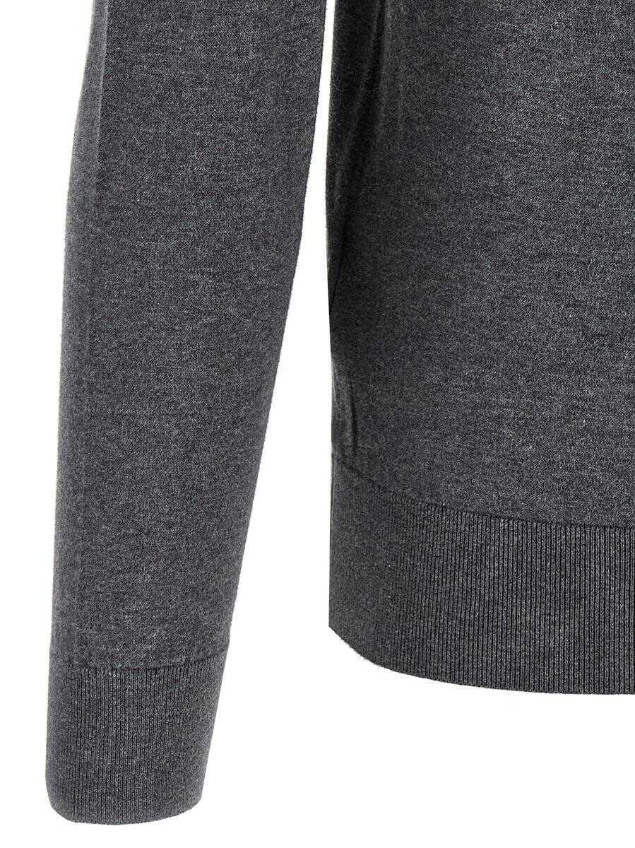 Pulovere John Smedley John Smedley Hatfield Sweater GRAY Barbati (BM 17274081) 4