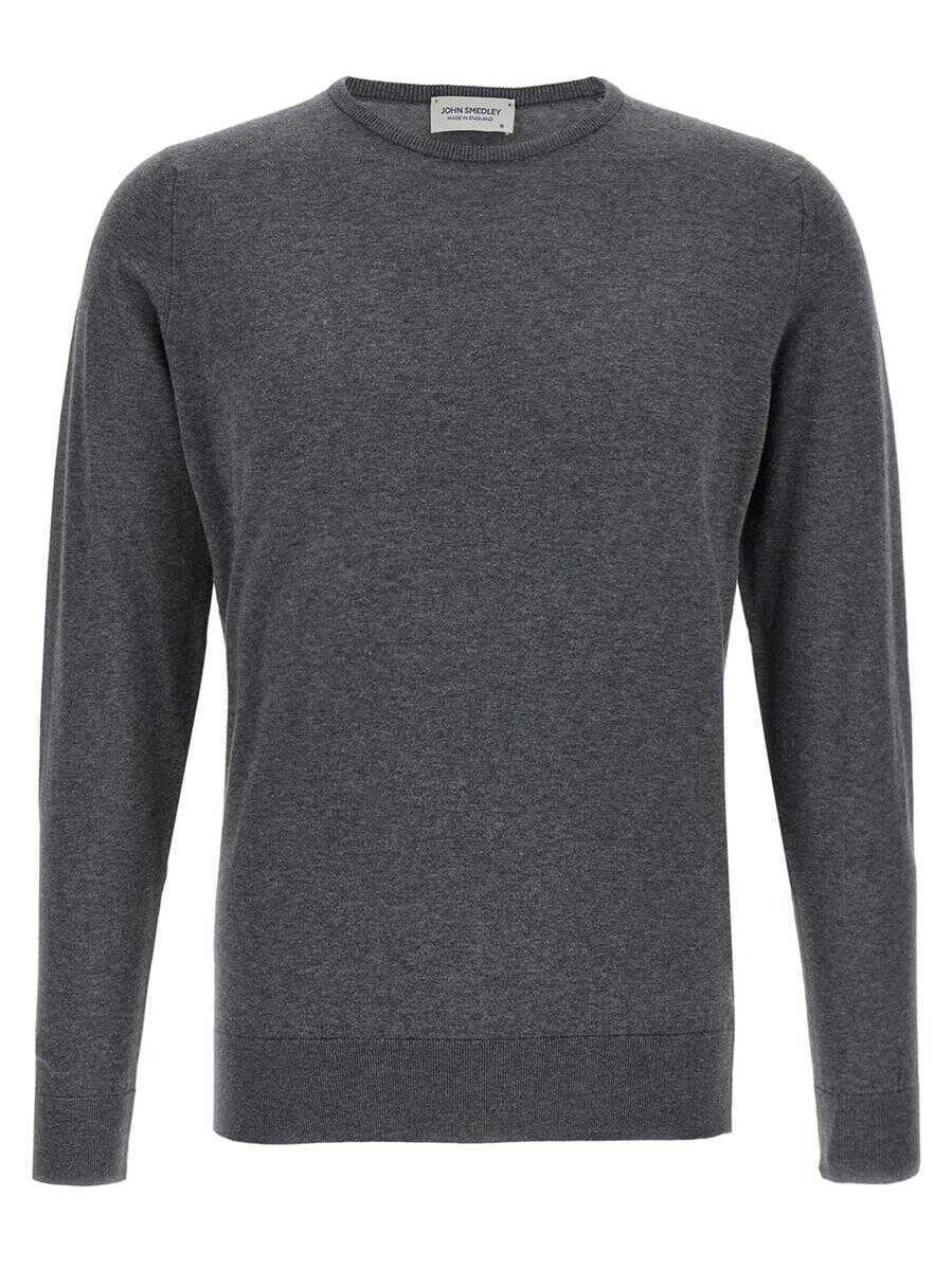 Pulovere John Smedley John Smedley Hatfield Sweater GRAY Barbati (BM 17274081) 1