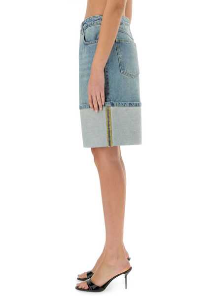 Pantaloni scurti MOSCHINO JEANS Denim Bermuda Shorts DENIM Femei (BM 17276035) 4