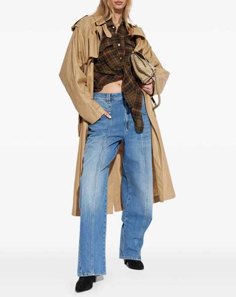 Paltoane Isabel Marant Freanne Trench Coat BEIGE Femei (BM 17276077) 5