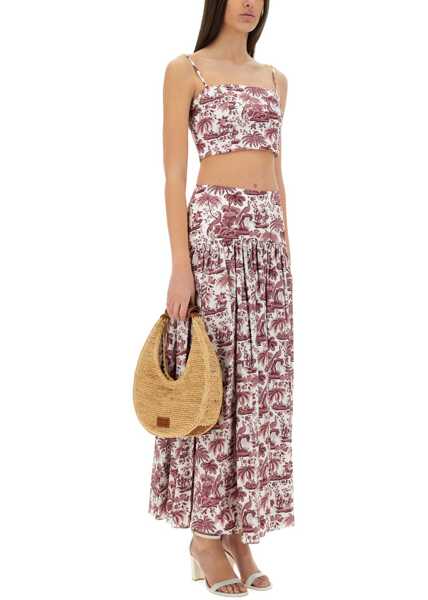 Bluze STAUD Tank Top Federico BORDEAUX Femei (BM 17276113) 2