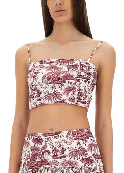 Bluze STAUD Tank Top Federico BORDEAUX Femei (BM 17276113) 4