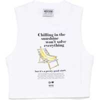 Tricouri Cropped Top With Print Femei