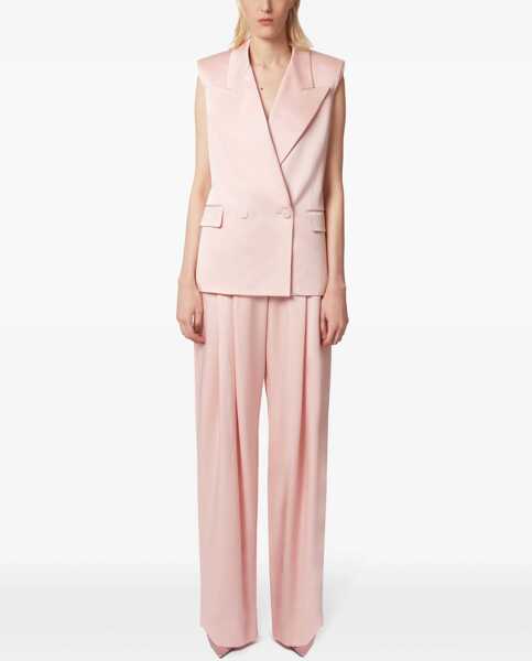 Veste casual Nina Ricci Double-Breasted Sleeveless Jacket PINK Femei (BM 17276167) 2