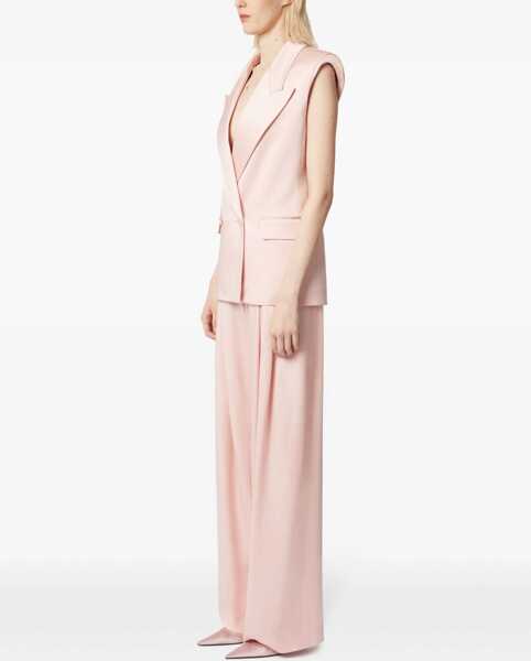 Veste casual Nina Ricci Double-Breasted Sleeveless Jacket PINK Femei (BM 17276167) 3