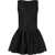 Nina Ricci Mini Dress With Peplum Skirt BLACK