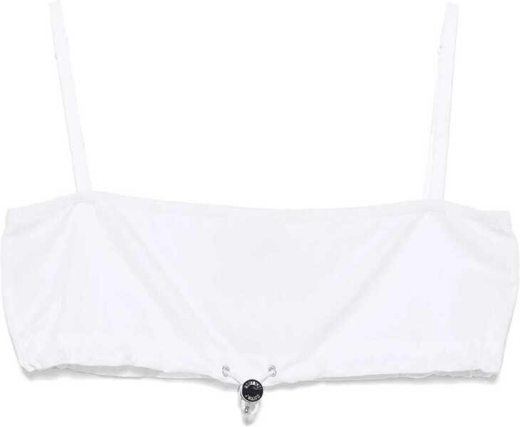 Bluze MOSCHINO JEANS Cotton Bandeau Top WHITE Femei (BM 17276233) 1