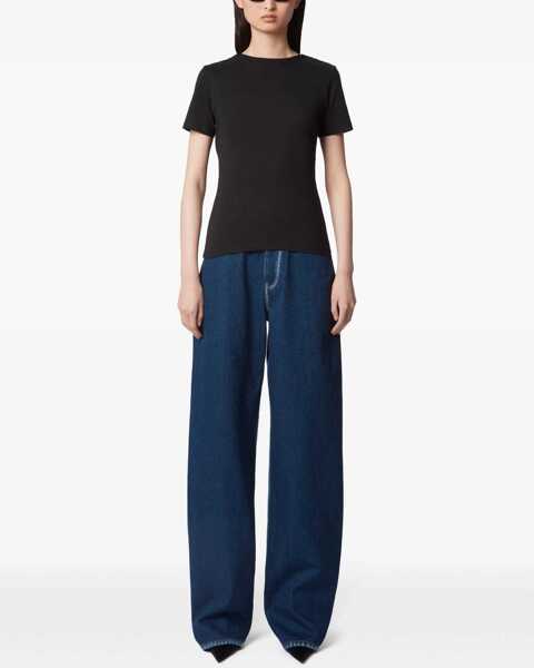 Tricouri Nina Ricci T-Shirt With Back Neckline BLACK Femei (BM 17276260) 2