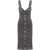 MOSCHINO JEANS Denim Midi Dress GREY