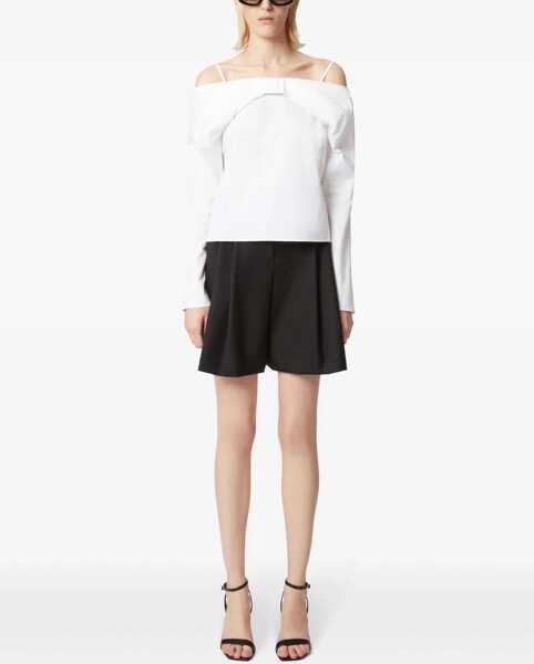 Bluze Nina Ricci Off-Shoulder Shirt WHITE Femei (BM 17276284) 2