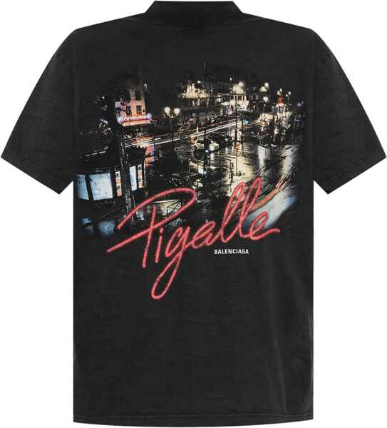 Tricouri Balenciaga Pigalle T-Shirt BLACK Femei (BM 17276527) 1