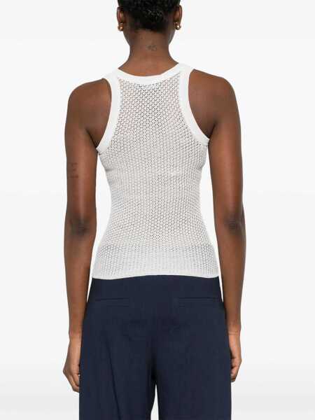Topuri MARELLA Marella Top Capsule Emily Ratajkowski X Marella WHITE Femei (BM 17278989) 4