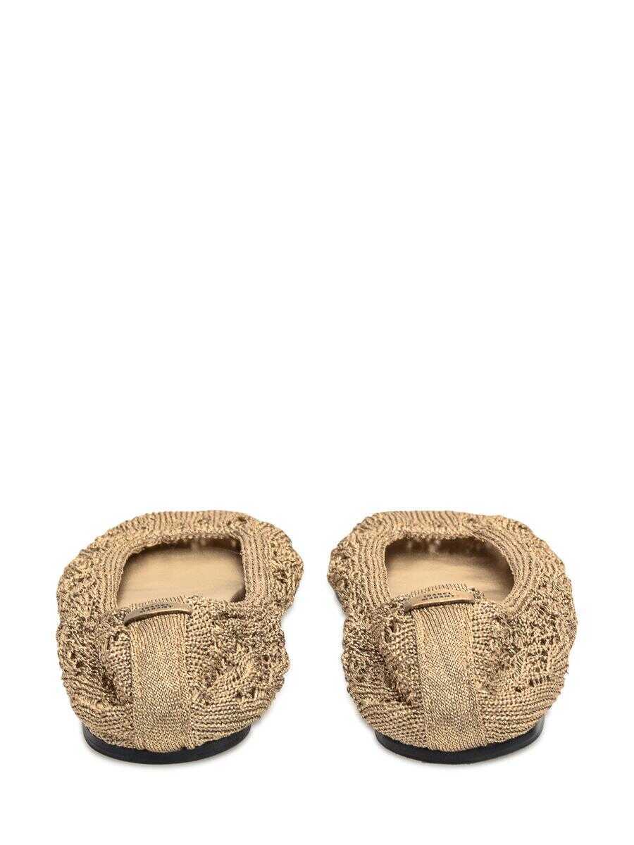 Sandale Isabel Marant Isabel Marant Ballerina Belna-Gc Flat GOLD Femei (BM 17279145) 3