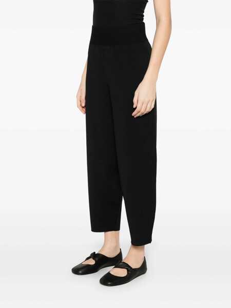 Pantaloni casual STUDIO NICHOLSON Studio Nicholson Moura Pant DARK NAVY Femei (BM 17279220) 3