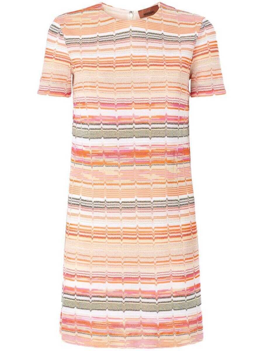 Rochii MISSONI BEACHWEAR Missoni Striped Minidress MULTICOLOUR Femei (BM 17280813) 1