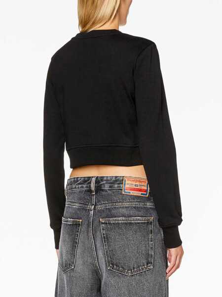 Pulovere Diesel Diesel Sweatshirt F-Slimmy-Od Black Femei (BM 17280975) 4
