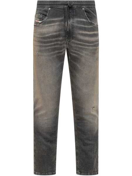 Blugi Diesel Diesel Jeans 2030 D-Krooley Joggjeans Black Barbati (BM 17281011) 1