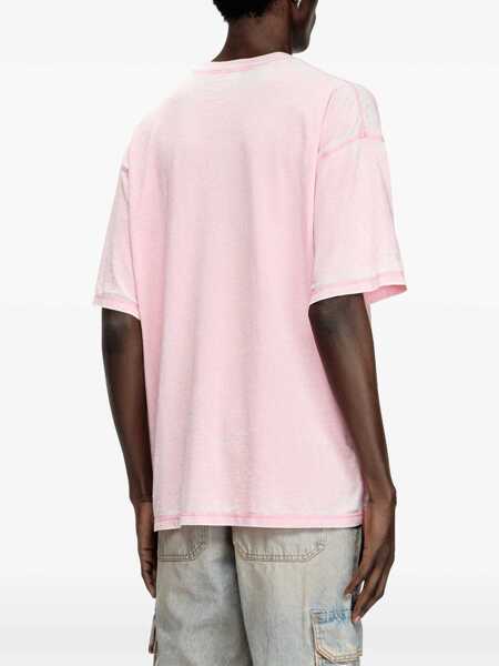 Tricouri Diesel Diesel T-Shirt T-Boxt-Pak PINK Barbati (BM 17281020) 4