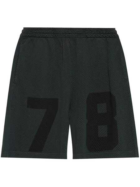 Pantaloni Diesel Diesel P-Tain-Mesh Short Pants Black Barbati (BM 17281044) 1