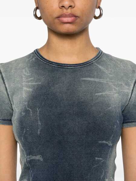 Tricouri Diesel Diesel T-Shirt Hans BLUE Femei (BM 17281068) 5