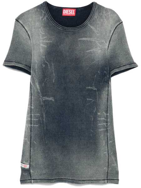Tricouri Diesel Diesel T-Shirt Hans BLUE Femei (BM 17281068) 1