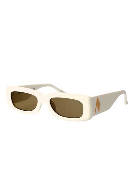 Ochelari de soare THE ATTICO The Attico Sunglasses 001 WHITE WHITE YELLOW Femei (BM 17281569) 2