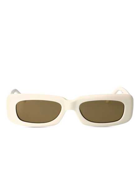 Ochelari de soare THE ATTICO The Attico Sunglasses 001 WHITE WHITE YELLOW Femei (BM 17281569) 1