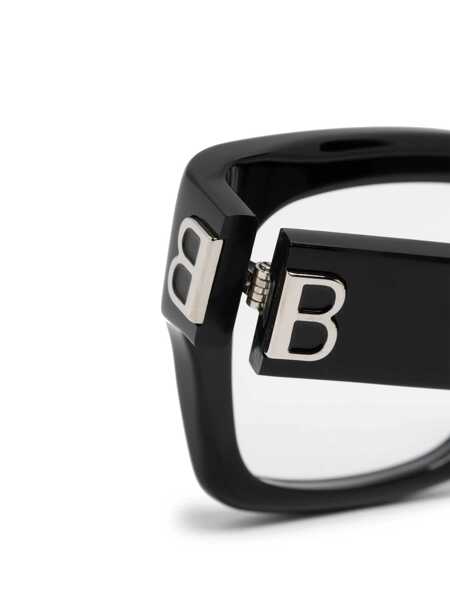 Ochelari de soare Balenciaga Balenciaga Optical 006 BLACK BLACK TRANSPARENT Femei (BM 17281701) 3