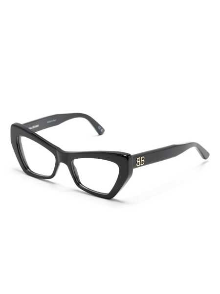 Ochelari de soare Balenciaga Balenciaga Optical 001 BLACK BLACK TRANSPARENT Femei (BM 17281716) 2