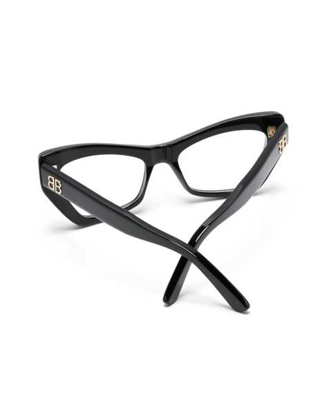 Ochelari de soare Balenciaga Balenciaga Optical 001 BLACK BLACK TRANSPARENT Femei (BM 17281716) 3