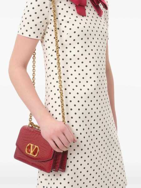 Rochii Valentino Garavani Valentino Garavani Dotted Mini Dress Beige Femei (BM 17281962) 4
