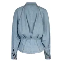 Camasi Elisabetta Franchi Dama - Camasi de blugi Elisabetta Franchi Elisabetta Franchi Denim Shirt Navy Femei (BM 17282235) - B-mall.ro