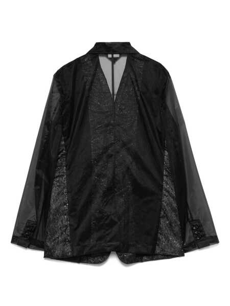 Sacouri Comme des Garons Comme Des Garons Chiffon Blazer Jacket Black Femei (BM 17283186) 2