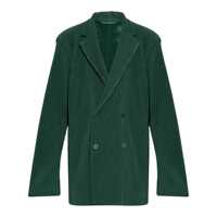 Sacouri Homme Plissé Issey Miyake Dark Green Blazer Barbati