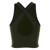 Imbracaminte Dama pagina 271 - Topuri Miu Miu Miu Miu Viscose Blend Tank Top GREEN Femei (BM 17284959) - B-mall.ro
