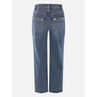 Blugi Elisabetta Franchi Dama - Blugi Elisabetta Franchi Elisabetta Franchi High-Rise Boyfriend Jeans Navy Femei (BM 17285253) - B-mall.ro