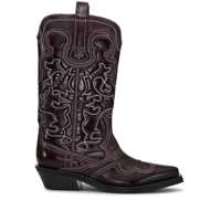 Bocanci Ganni 'Western' Texas Boots Femei