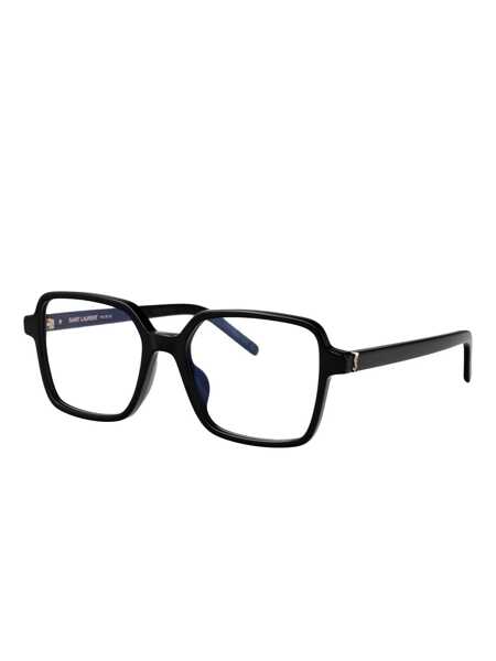 Ochelari de soare Saint Laurent Saint Laurent Eyewear Optical BLACK-BLACK-TRANSPARENT Femei (BM 17285715) 2