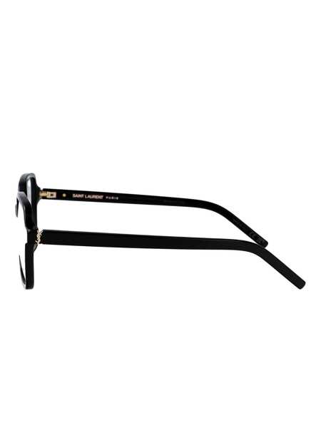 Ochelari de soare Saint Laurent Saint Laurent Eyewear Optical BLACK-BLACK-TRANSPARENT Femei (BM 17285715) 3