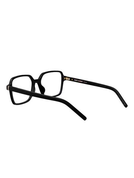 Ochelari de soare Saint Laurent Saint Laurent Eyewear Optical BLACK-BLACK-TRANSPARENT Femei (BM 17285715) 4