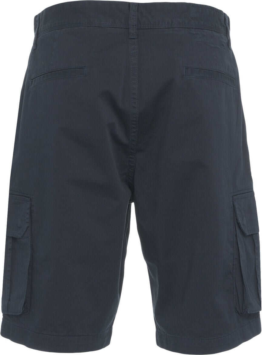 Pantaloni scurti Sun68 Cargo bermuda Blue Barbati (BM 17286880) 3