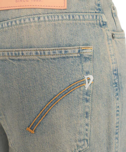 Blugi evazati Dondup Wide leg jeans Amber Blue Femei (BM 17286892) 4