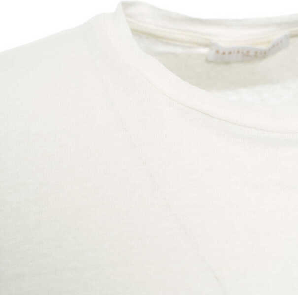 Tricouri Daniele Fiesoli Linen t-shirt White Barbati (BM 17286901) 4