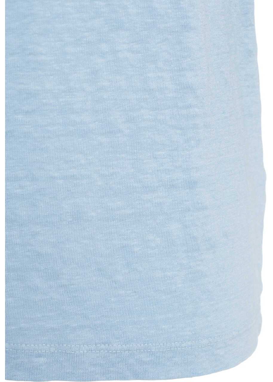 Tricouri Daniele Fiesoli Linen t-shirt Blue Barbati (BM 17286901) 4