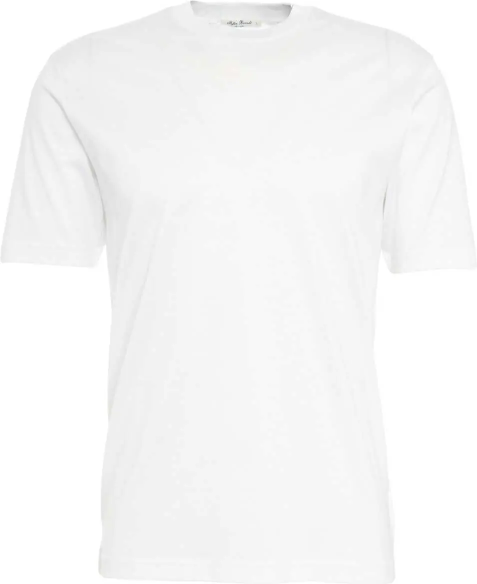 Tricouri Stefan Brandt Cotton t-shirt Eli Ultra 60 White Barbati (BM 17286913) 2