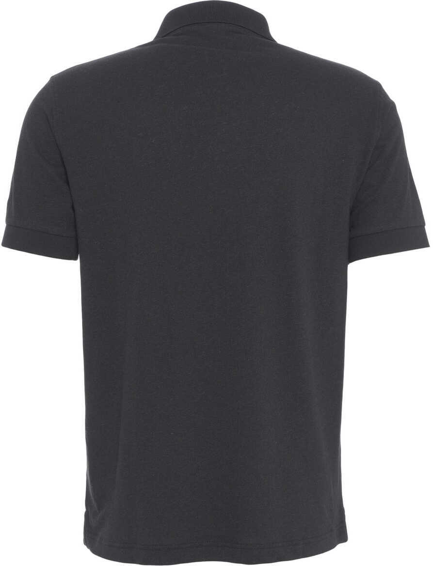 Tricouri Polo Sun68 Polo shirt with logo embroidery Black Barbati (BM 17286919) 3