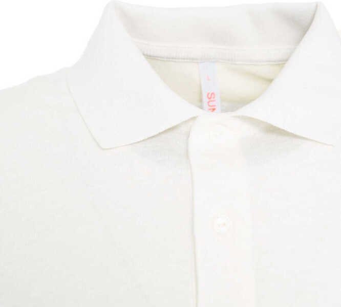 Tricouri Polo Sun68 Polo shirt with logo embroidery White Barbati (BM 17286919) 4
