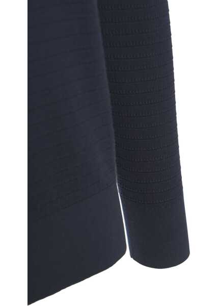 Pulovere Kangra Textured knit sweater Blue Barbati (BM 17286949) 4